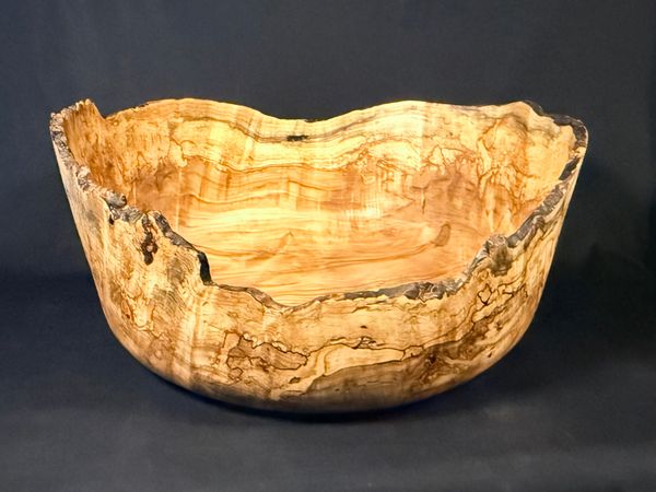Live Edge Maple Burl Bowl