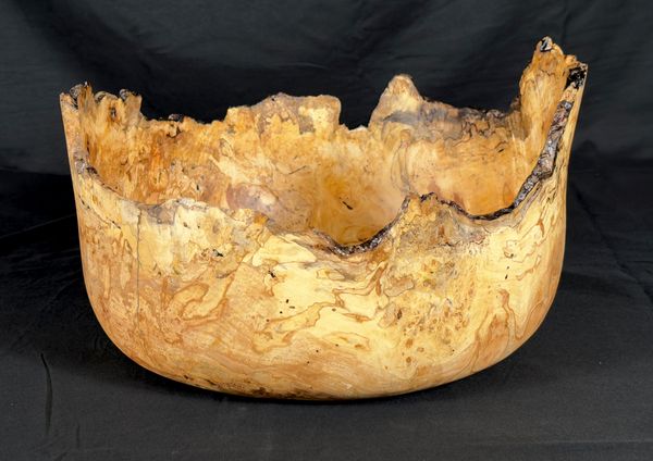 Live Edge Maple Burl Bowl